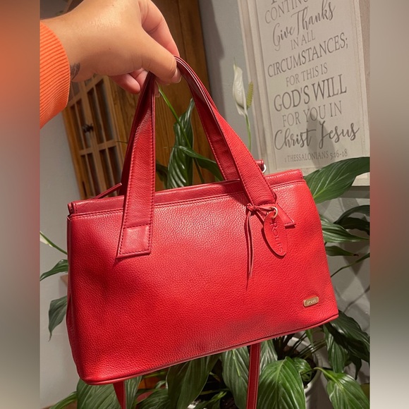 Rolf’s Genuine Leather Red Crossbody Purse - Picture 2 of 16